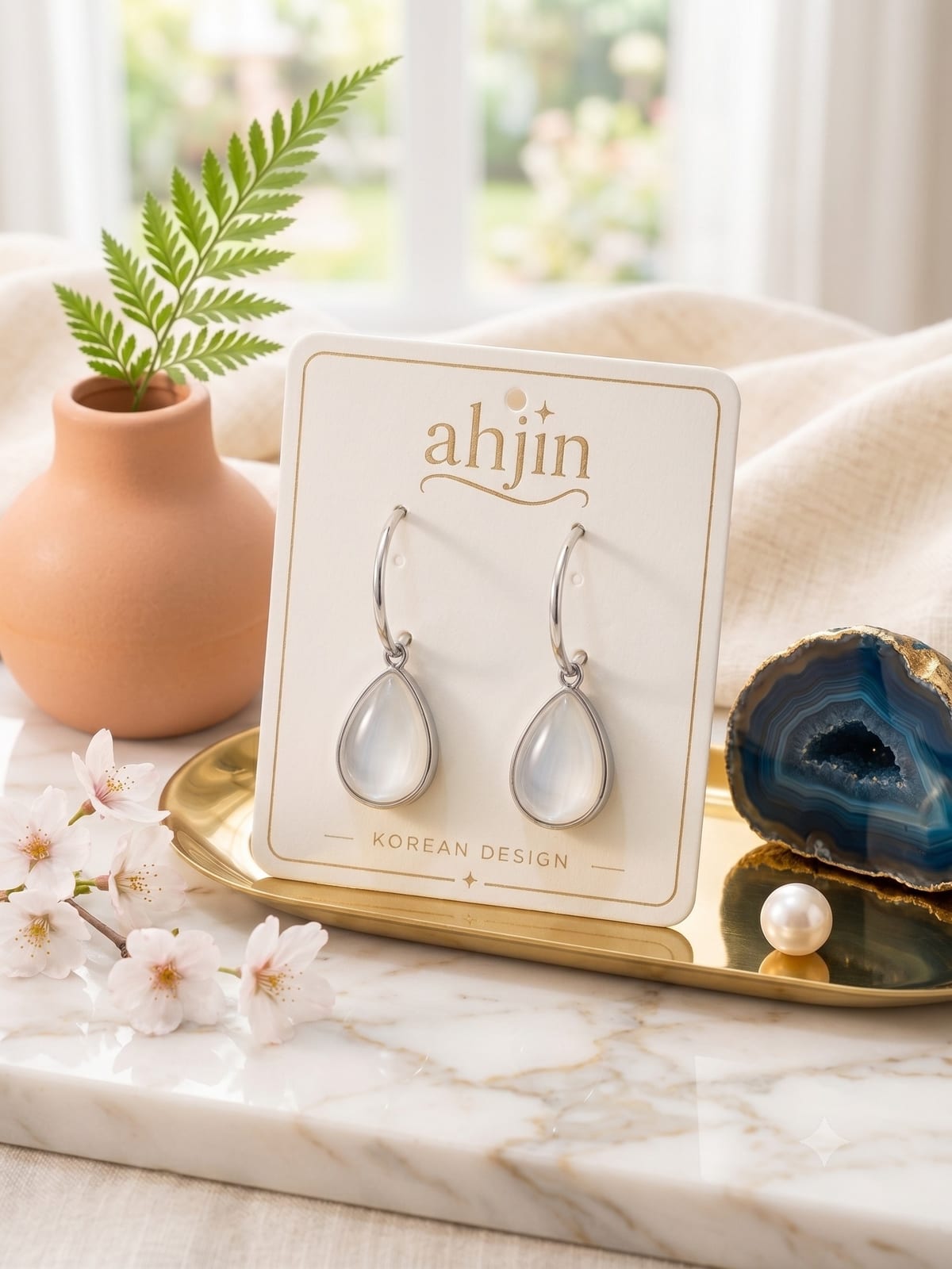 Minimalist Drop Earrings